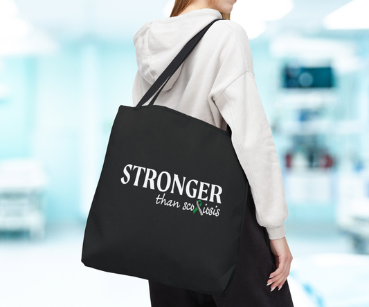 Stronger Than Scoliosis Tote Bag, Scoli Brace Bag, Scoliosis Awareness
