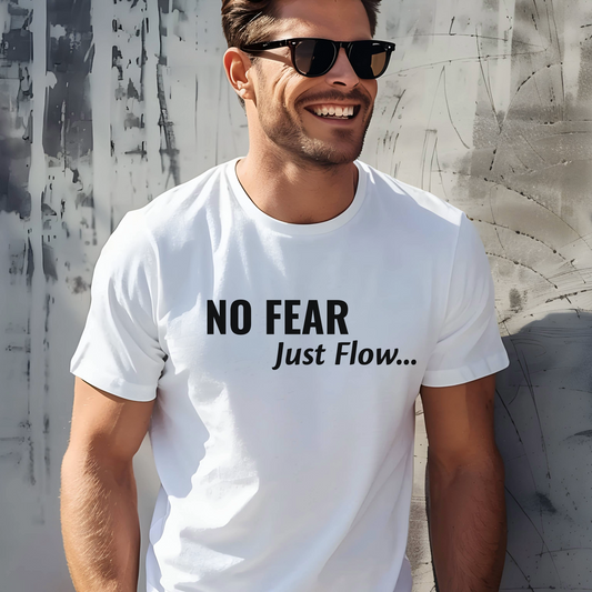 Ninja Warrior NO FEAR. Just Flow… T-Shirt – Youth & Adult Sizes