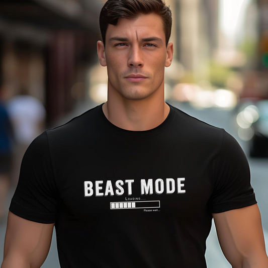 BEAST MODE Loading... Sports Training T-Shirt for Adults and Youth