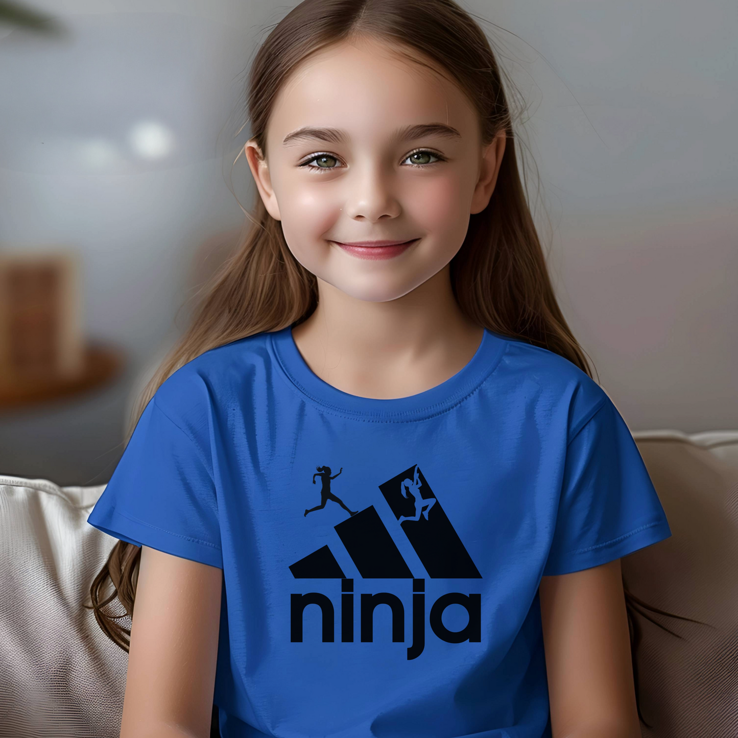 Ninja Logo Athlete Tee – Unisex Youth Ninja Training Shirt