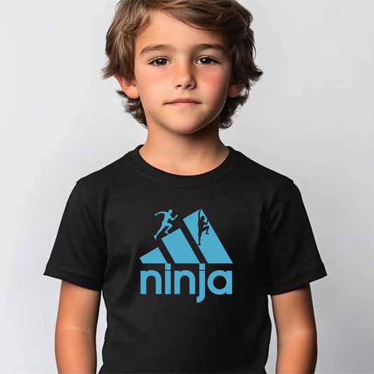 Ninja Logo Athlete Tee – Unisex Youth Ninja Training Shirt