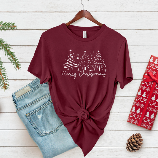 Merry Christmas T-Shirt – Festive Holiday Tee