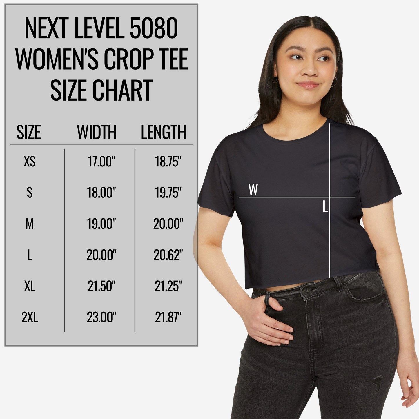 Strong Female Women’s Crop Tee – Empowering Graphic Shirt
