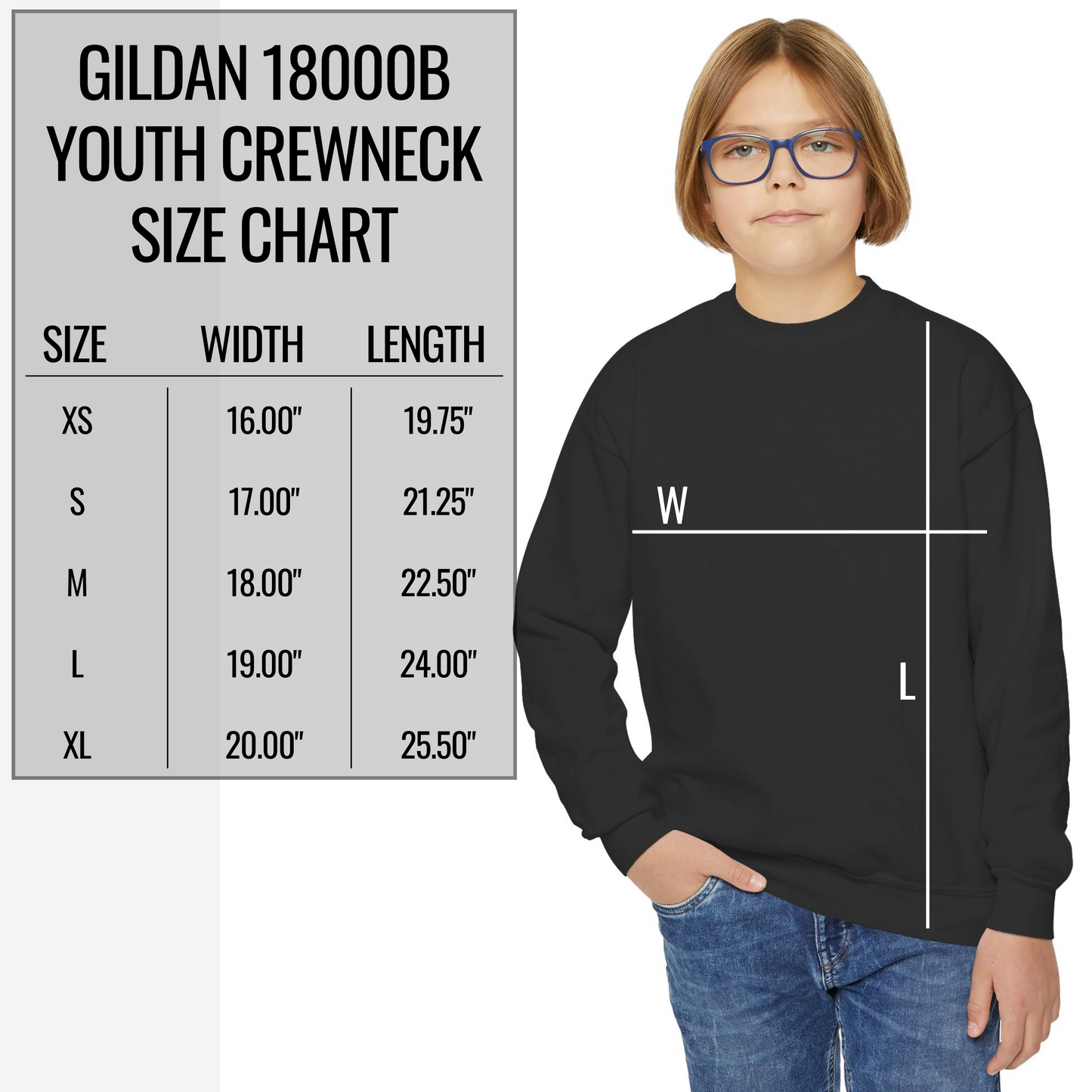 Ninja in Training Youth Crewneck Sweatshirt, Kids Ninja Sweatshirt