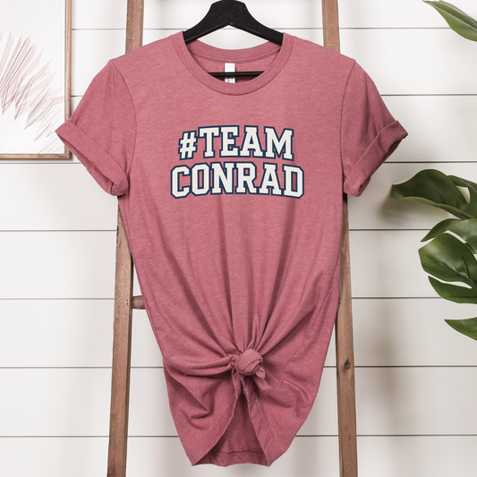 Fan Spirit T-Shirt - #TeamConrad or #TeamJeremiah