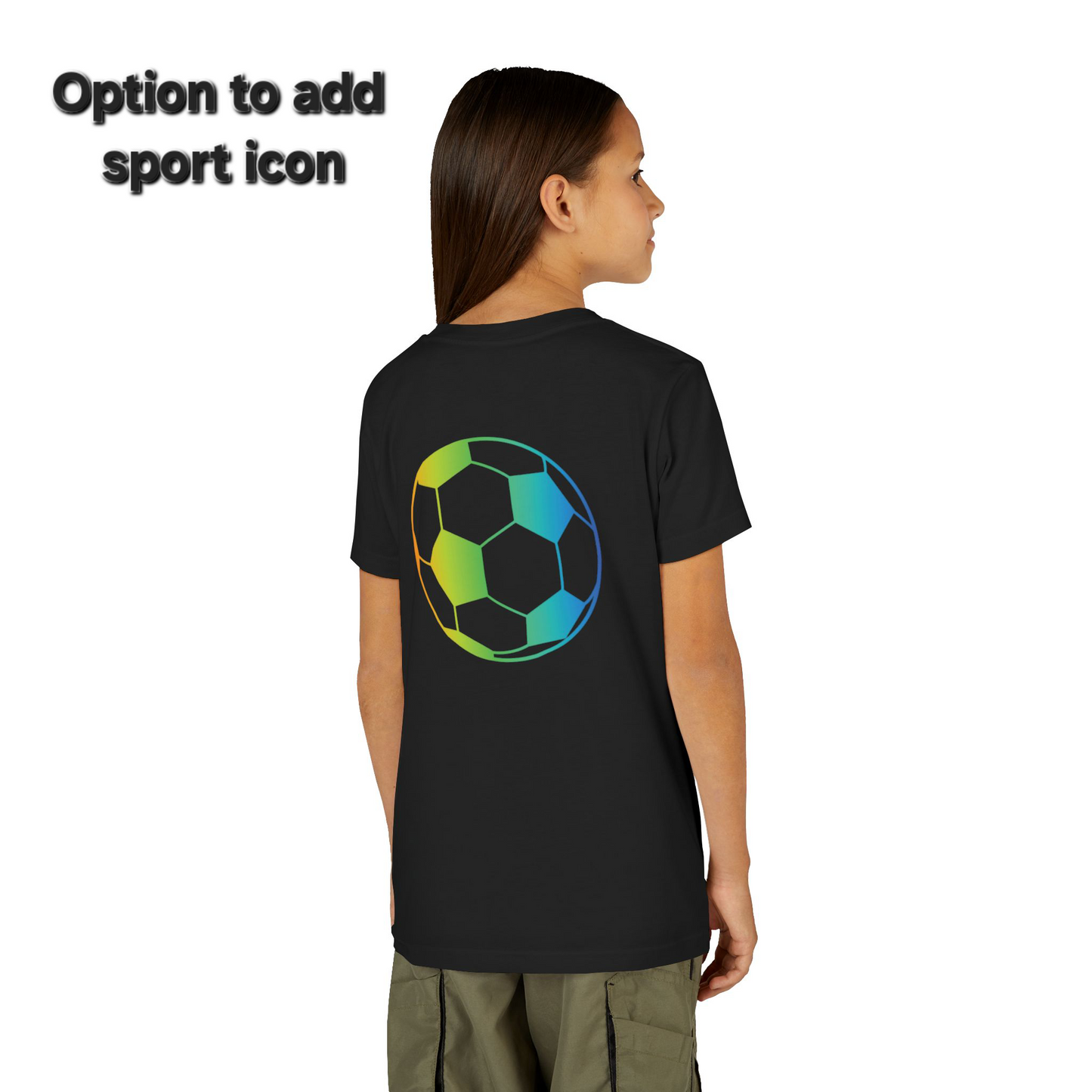 Future GOAT Rainbow Gradient T-Shirt | Youth & Adult Sports Tee