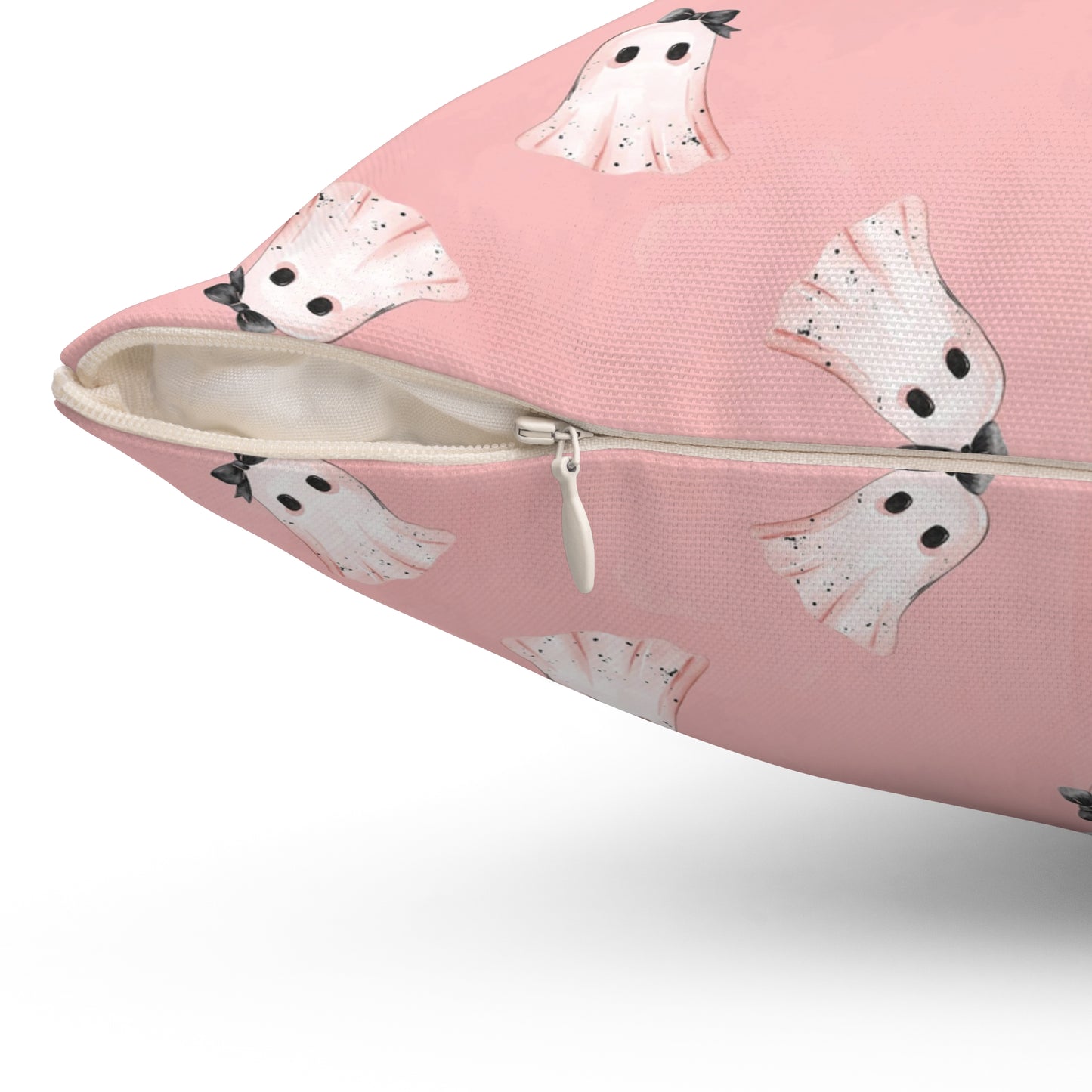 Ghost Pattern Throw Pillow