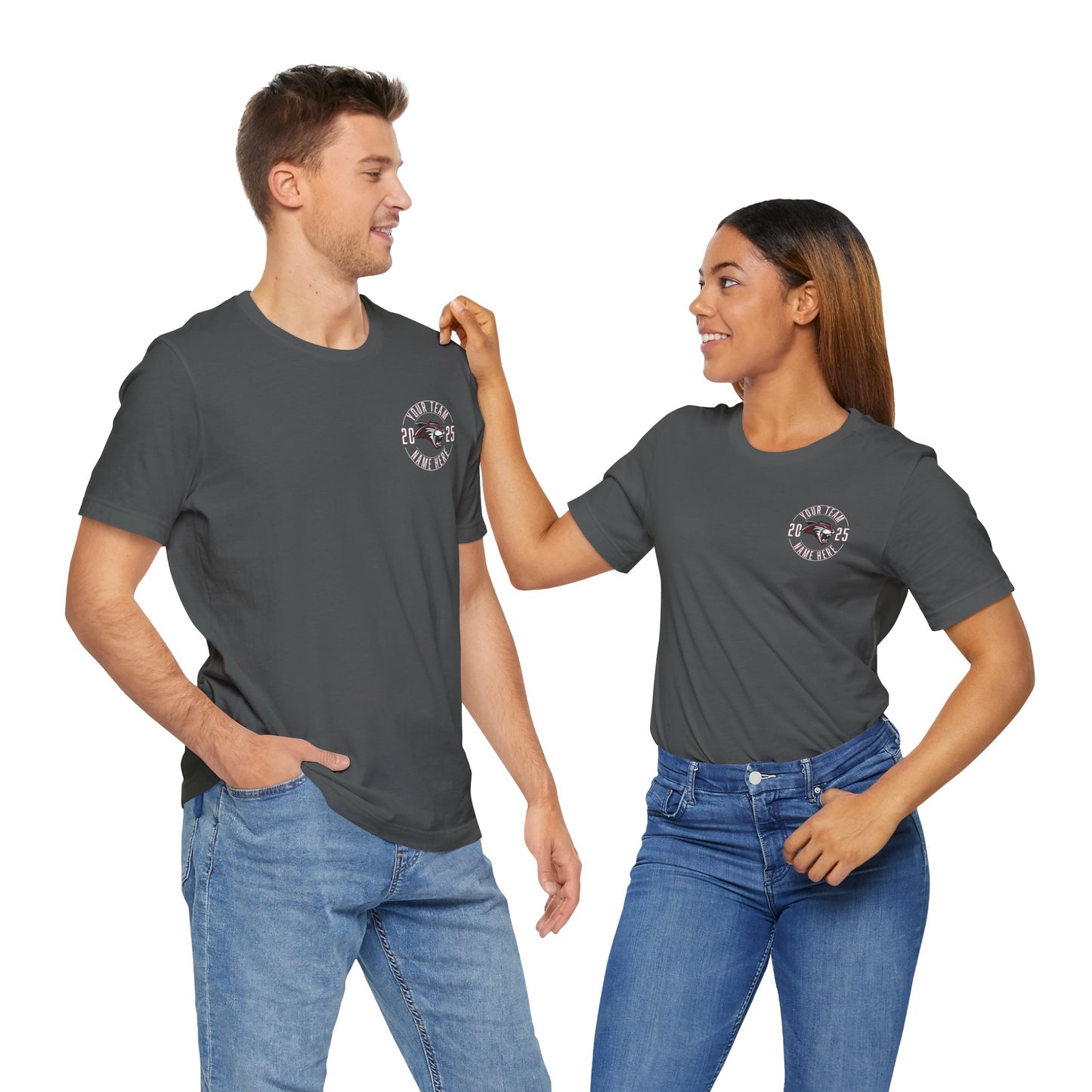 Custom Team T-Shirt – Add Team Name, Player Number &/or Name