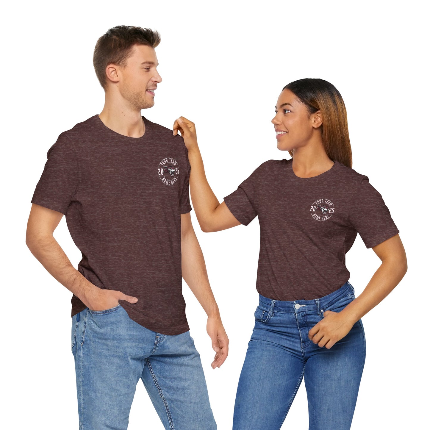 Custom Team T-Shirt – Add Team Name, Player Number &/or Name