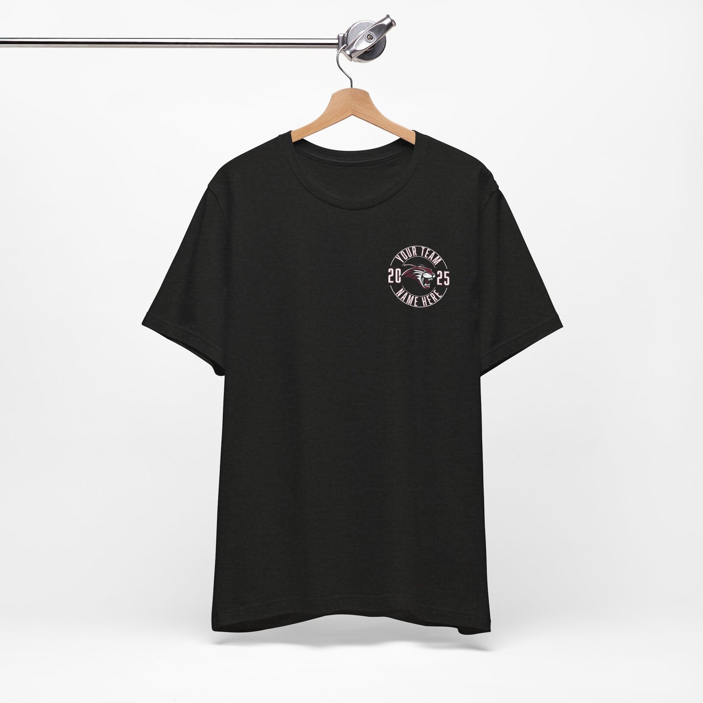 Custom Team T-Shirt – Add Team Name, Player Number &/or Name