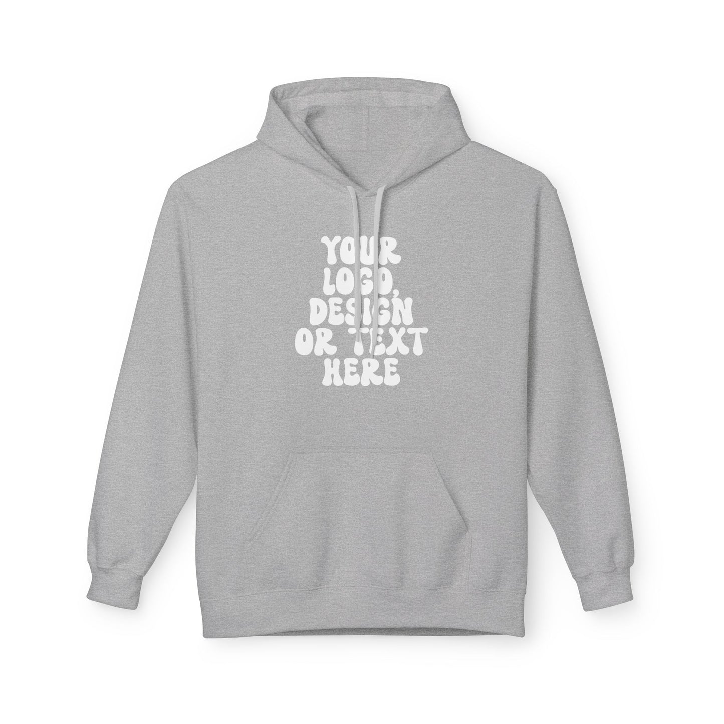 CUSTOM Text, Design or Logo - Unisex Hoodie (Adult)