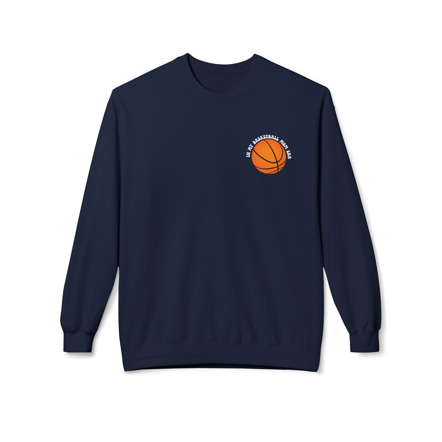 In My Basketball Mom Era Sweatshirt – Customizable Basketball Mom Crewneck