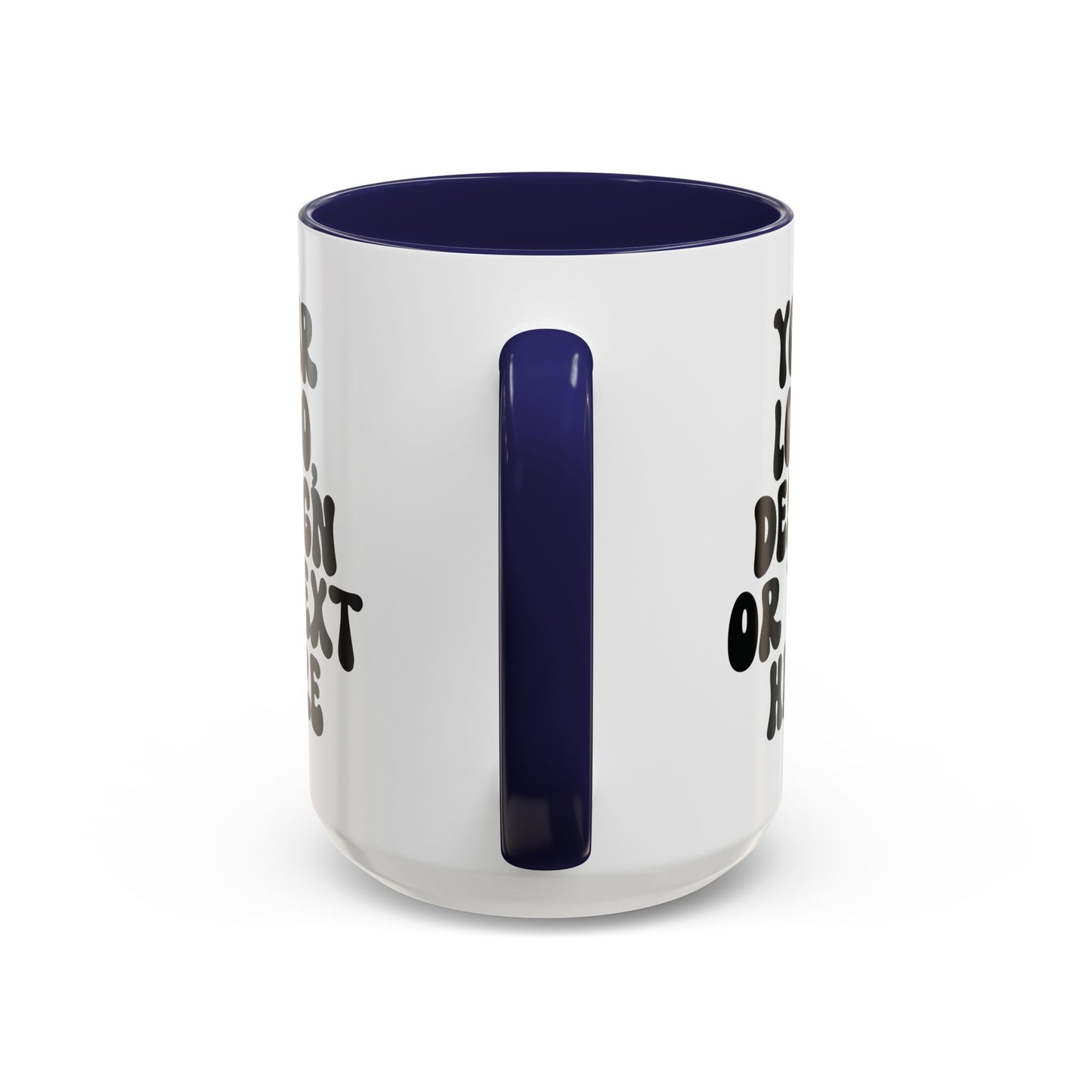 Custom Accent Mug – Personalized Text, Logo, or Design Coffee Cup
