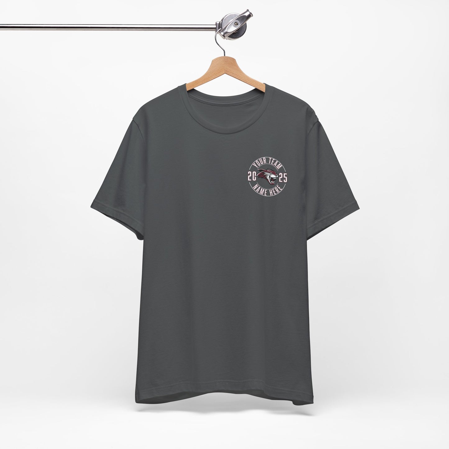 Custom Team T-Shirt – Add Team Name, Player Number &/or Name