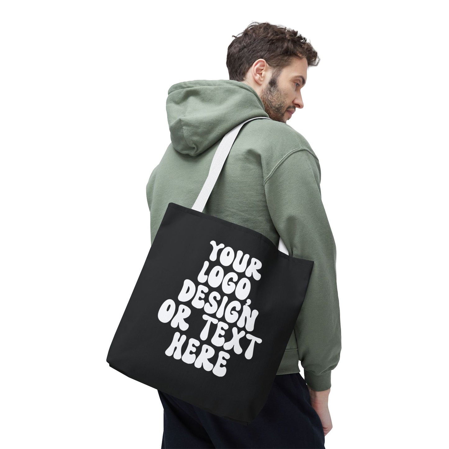 Custom Tote Bag - Add Text, Design or Logo