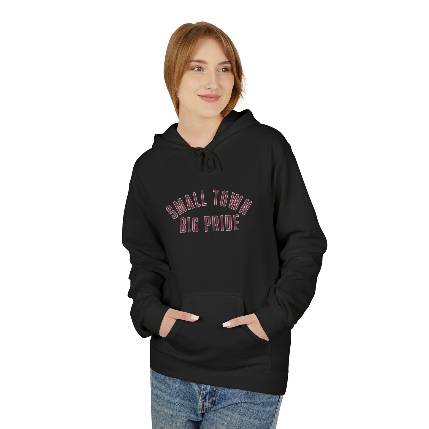 Custom Town Pride Unisex Hoodie – [Town Name] Strong, [Town Colors] Nation & More
