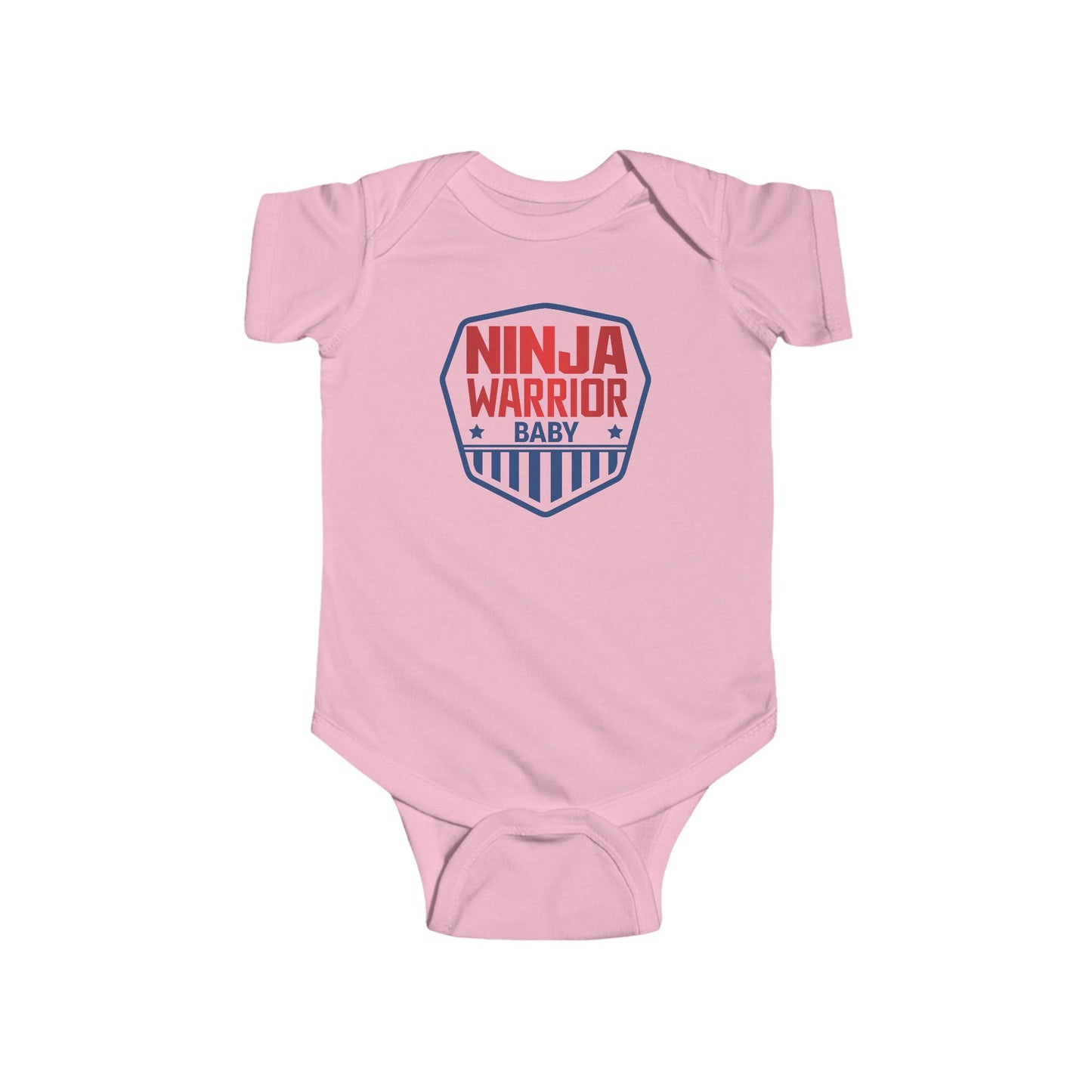 Ninja Warrior Baby Onesie – Infant Bodysuit with Shield Design