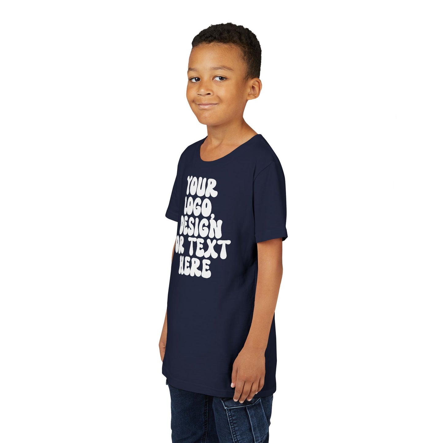 CUSTOM Text, Design or Logo - Unisex T-Shirt (Youth)