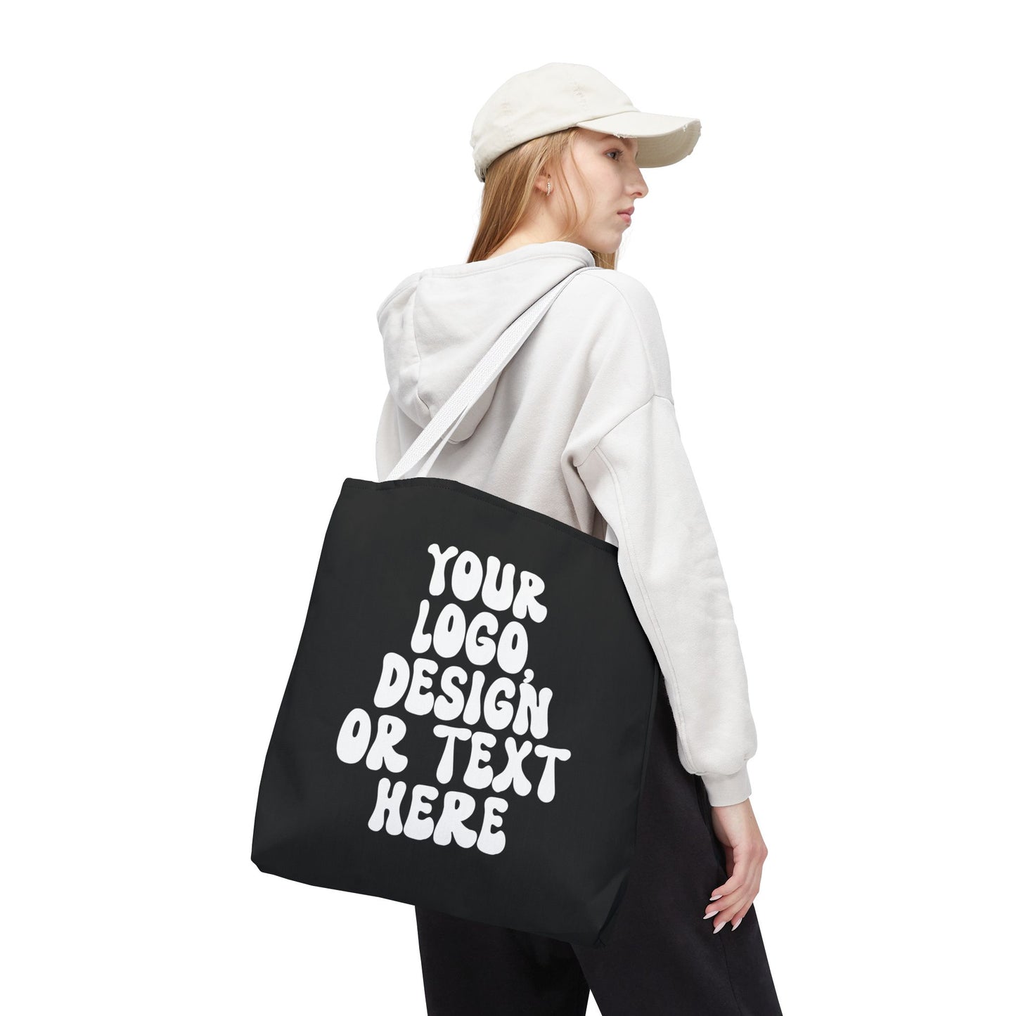 Custom Tote Bag - Add Text, Design or Logo