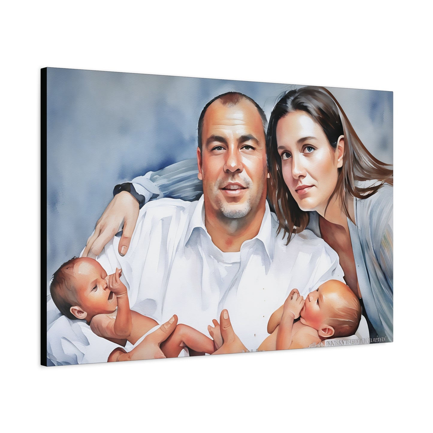 CUSTOM Canvas Athlete or Family Portrait