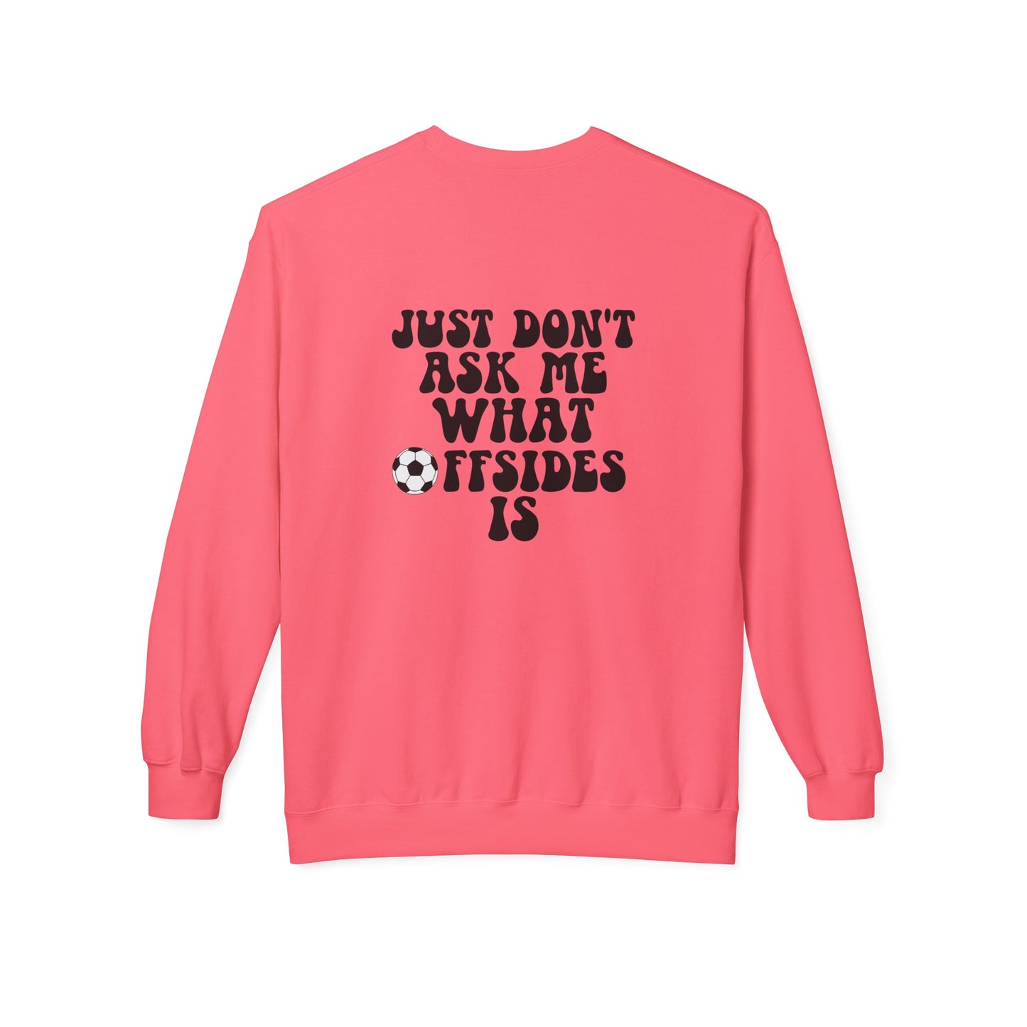 In My Soccer Mom Era Sweatshirt – Funny Soccer Mom Crewneck with Back Print