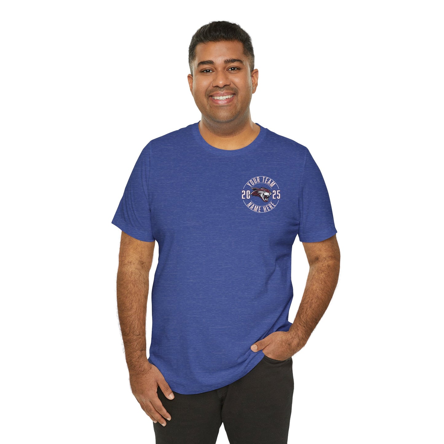 Custom Team T-Shirt – Add Team Name, Player Number &/or Name
