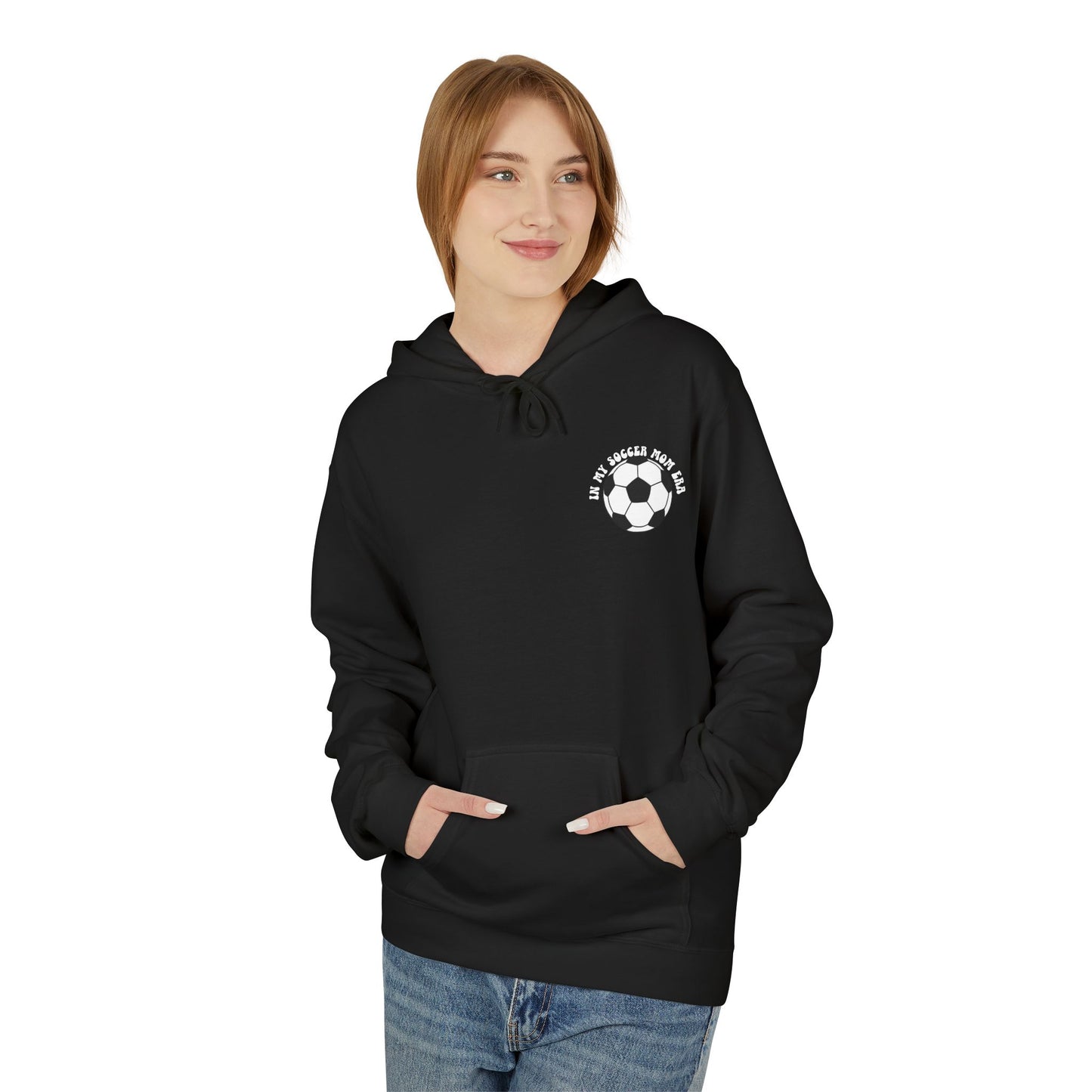 In My Soccer Mom Era Sweatshirt – Funny Soccer Mom Hoodie with Back Print