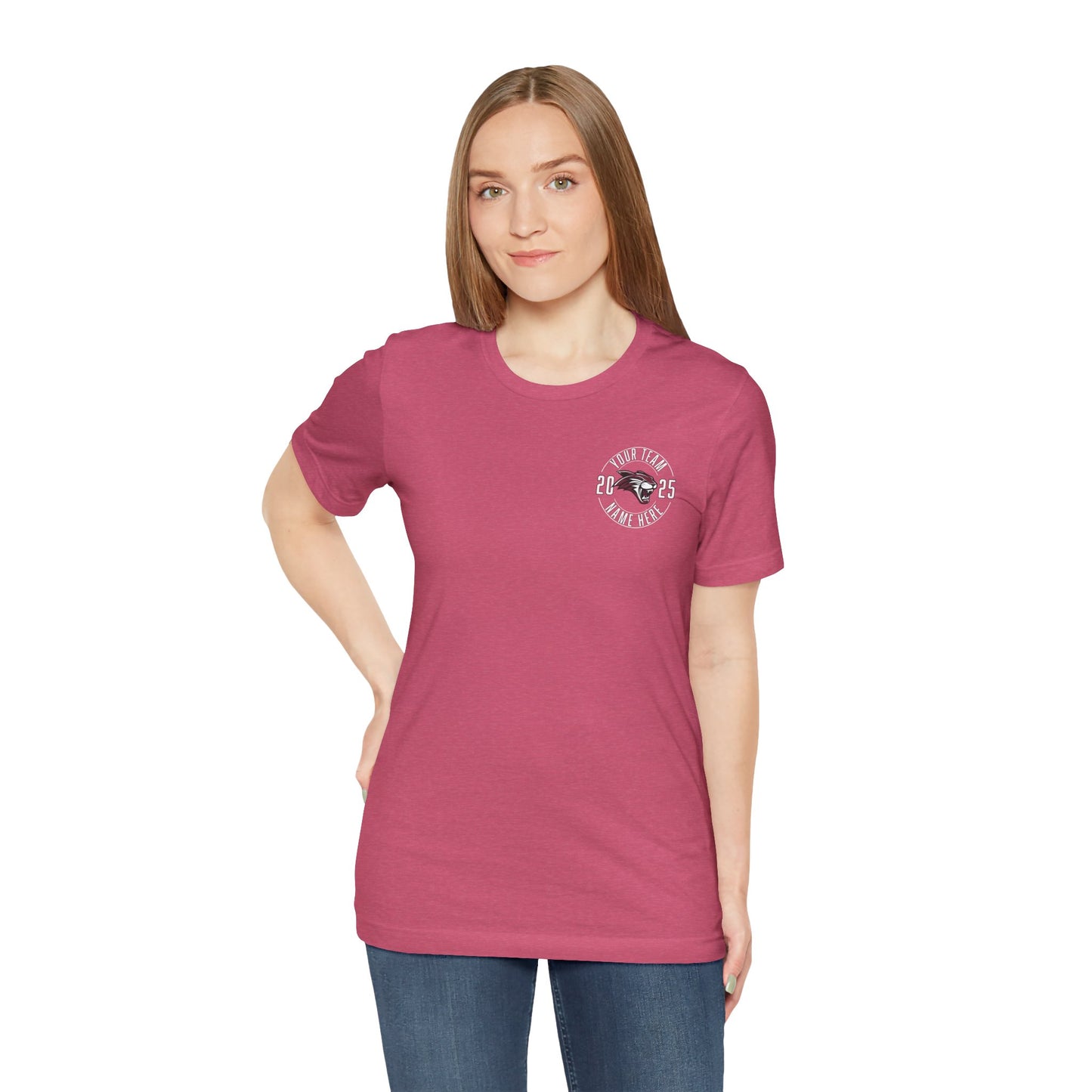Custom Team T-Shirt – Add Team Name, Player Number &/or Name