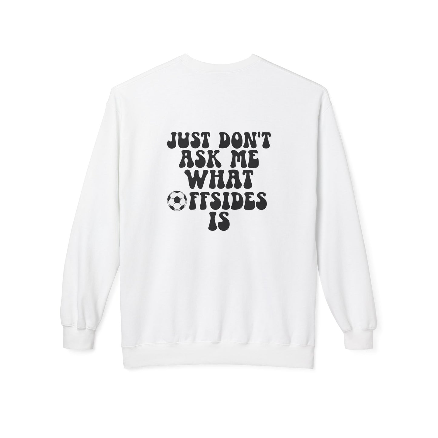 In My Soccer Mom Era Sweatshirt – Funny Soccer Mom Crewneck with Back Print