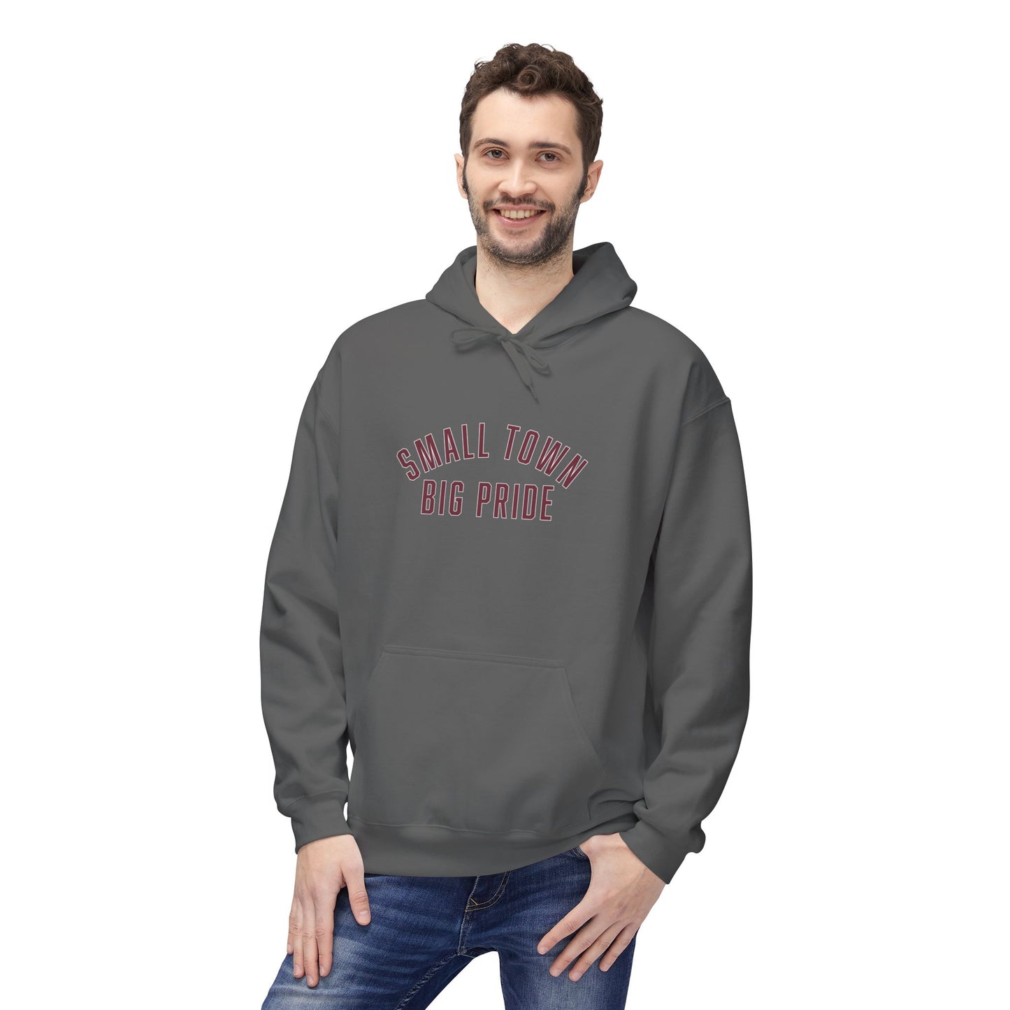 Custom Town Pride Unisex Hoodie – [Town Name] Strong, [Town Colors] Nation & More