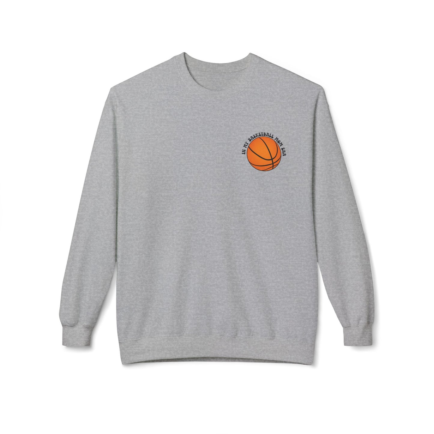 In My Basketball Mom Era Sweatshirt – Customizable Basketball Mom Crewneck