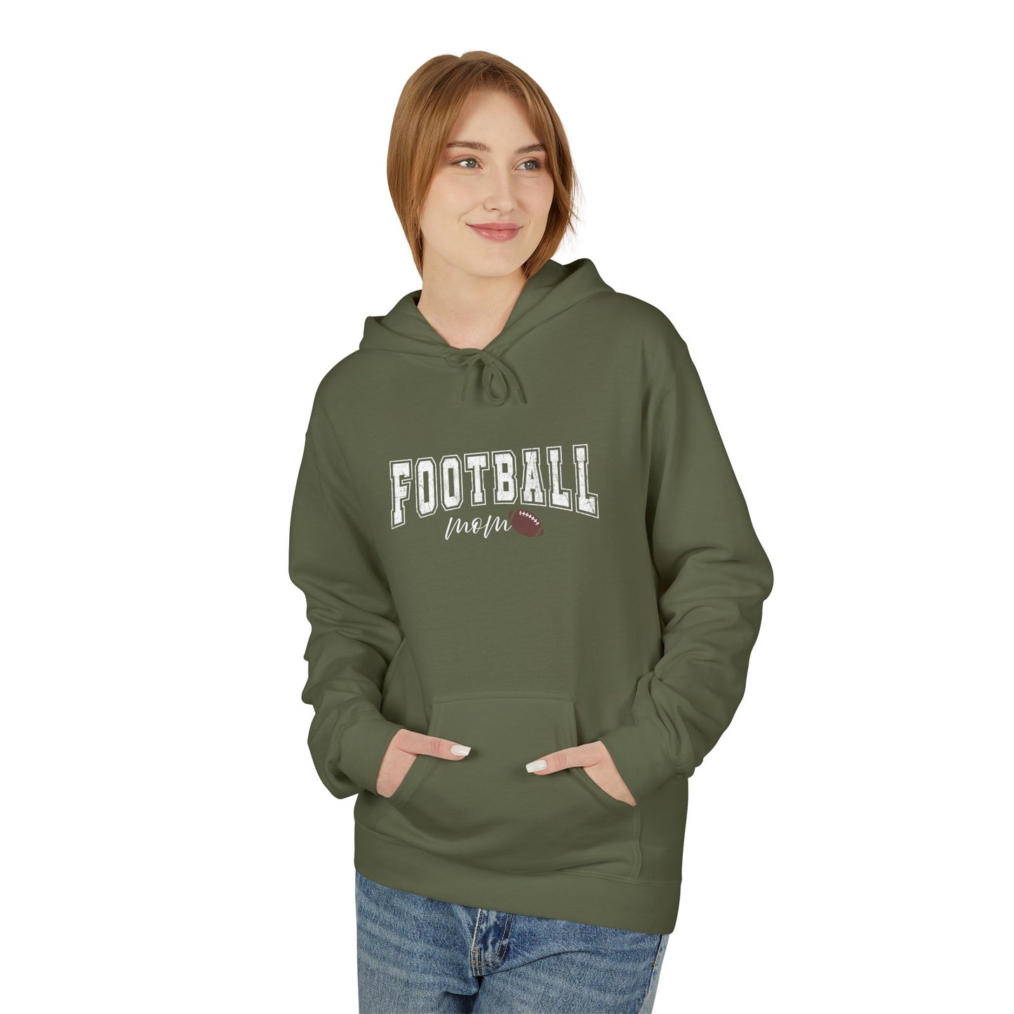 Football Mom Hoodie – Cozy Game Day Sweatshirt for Proud Moms