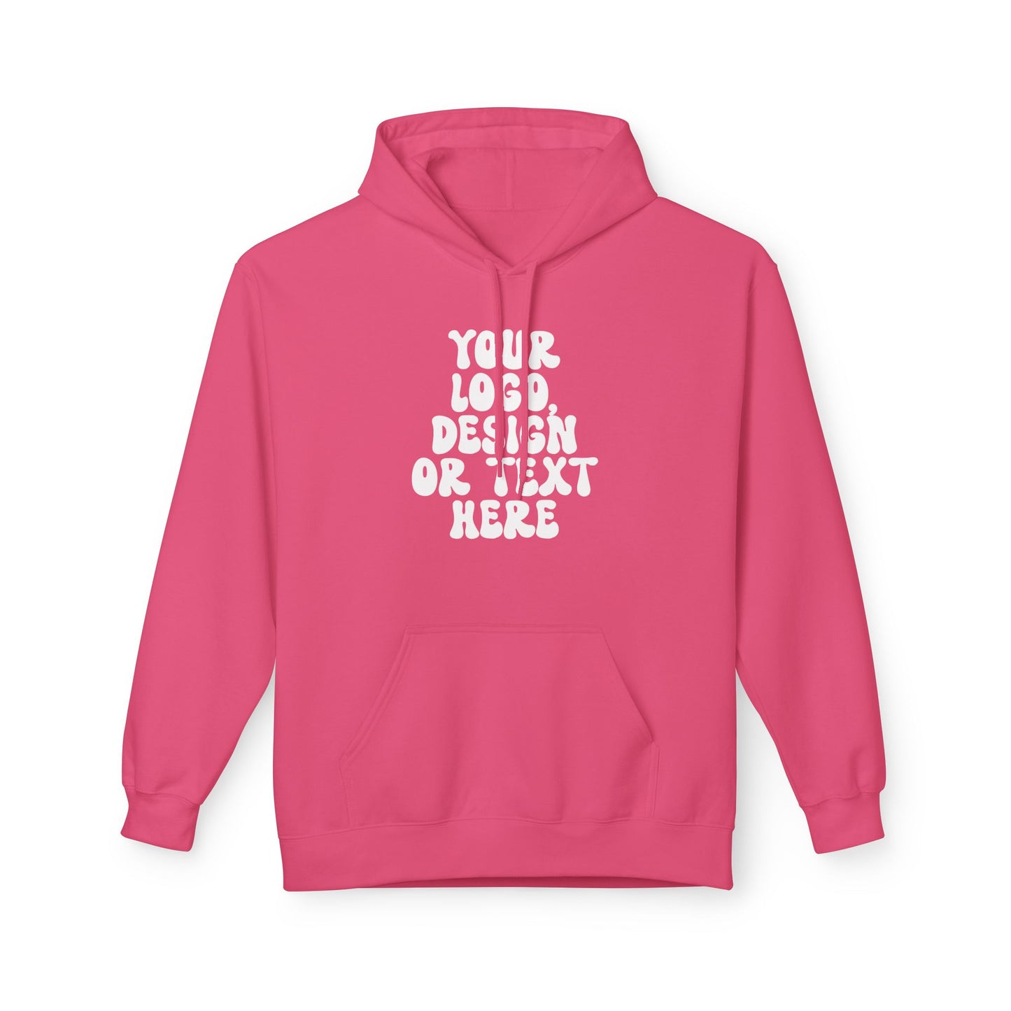 CUSTOM Text, Design or Logo - Unisex Hoodie (Adult)