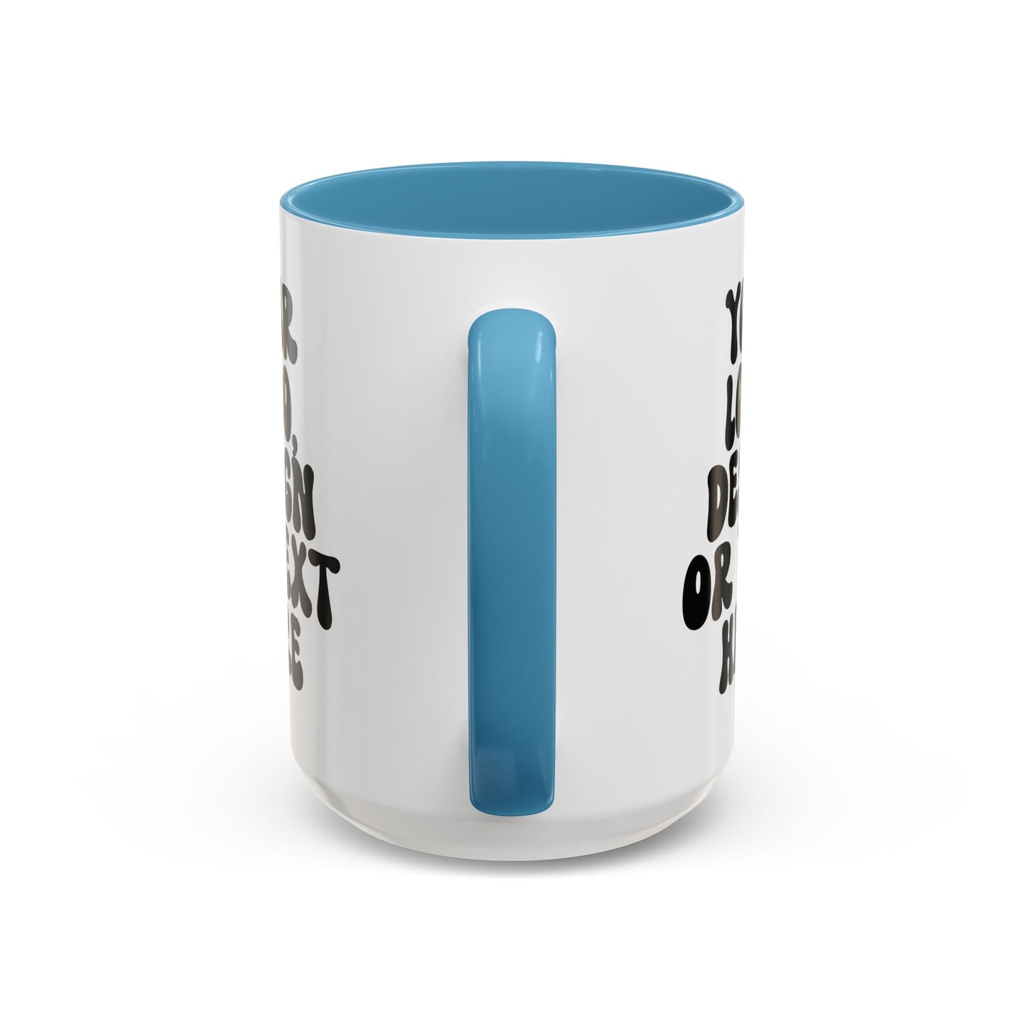 Custom Accent Mug – Personalized Text, Logo, or Design Coffee Cup