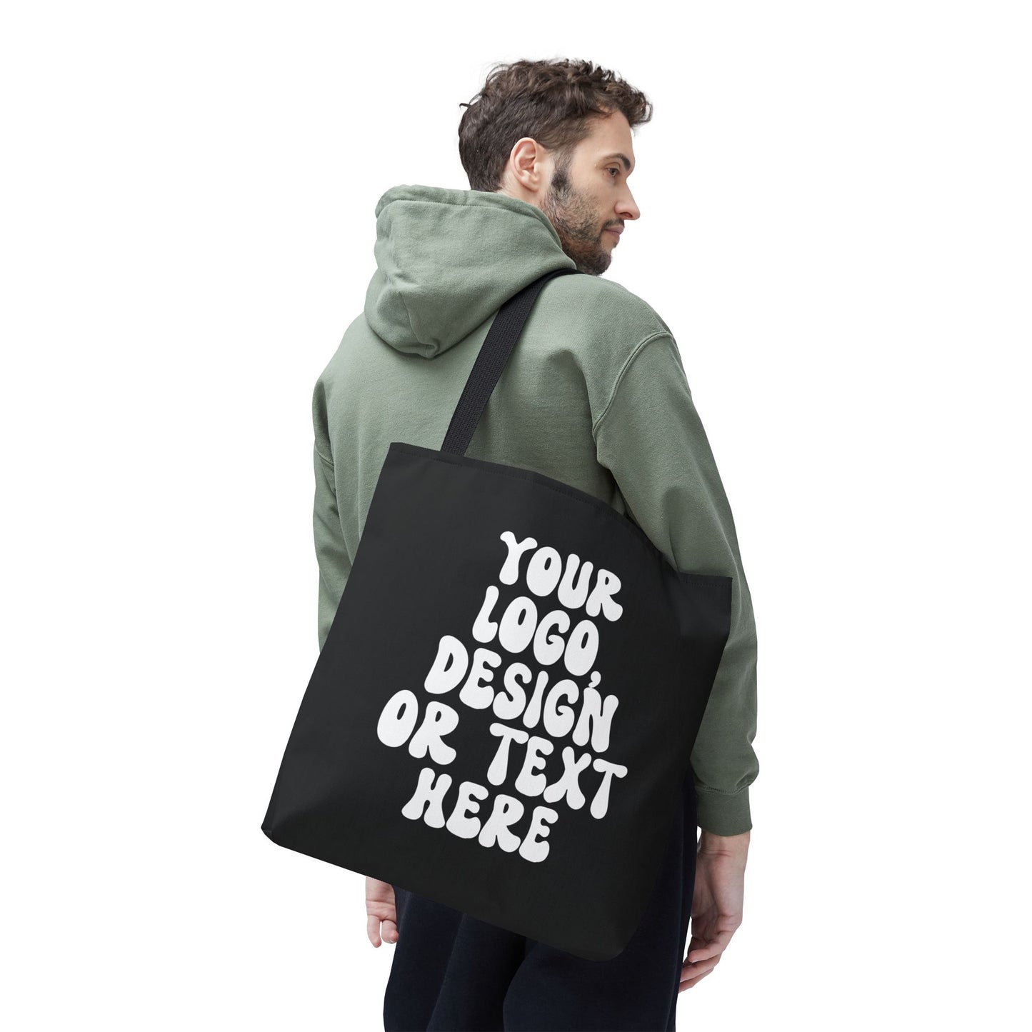 Custom Tote Bag - Add Text, Design or Logo