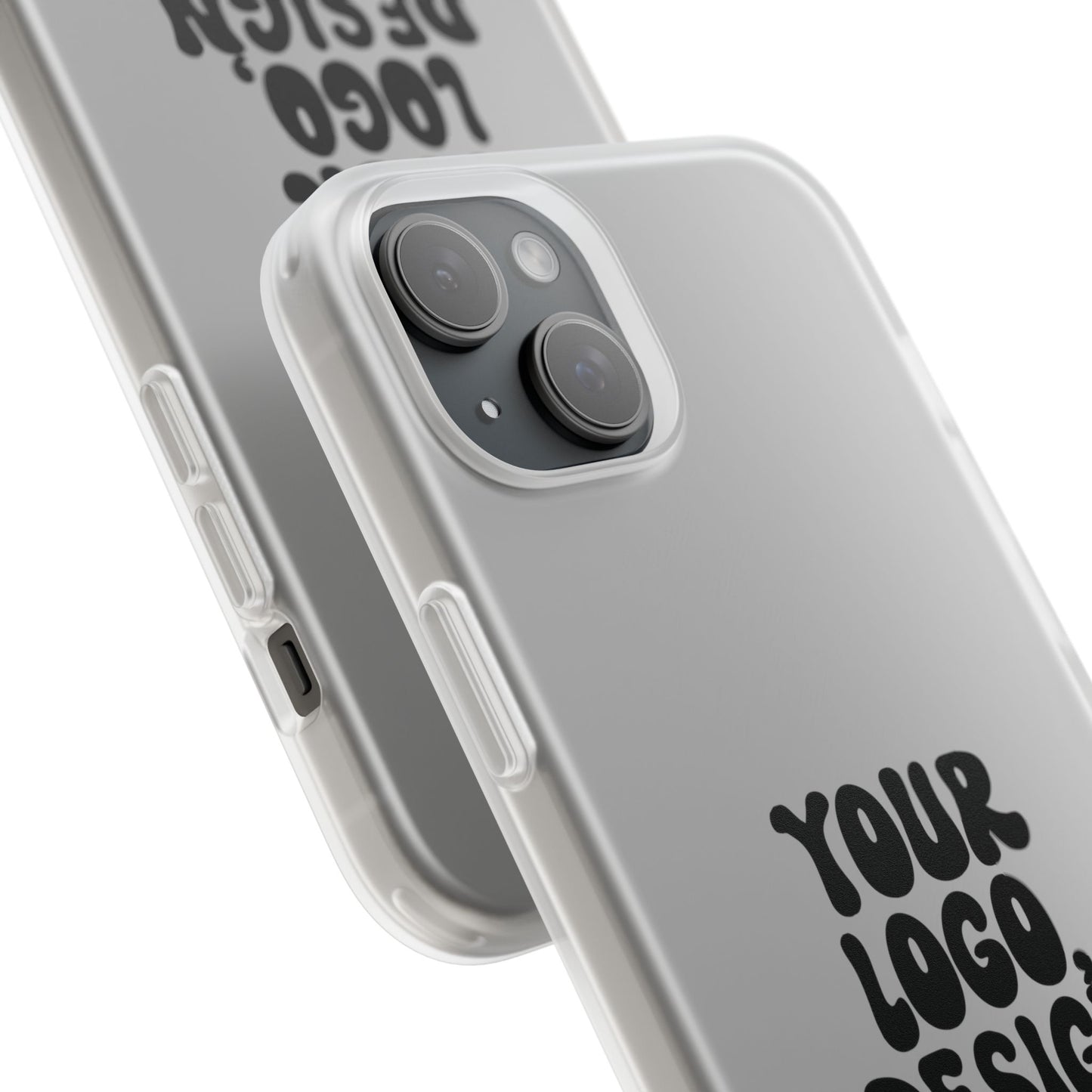 CUSTOM Text, Design or Logo - Flexi Phone Case