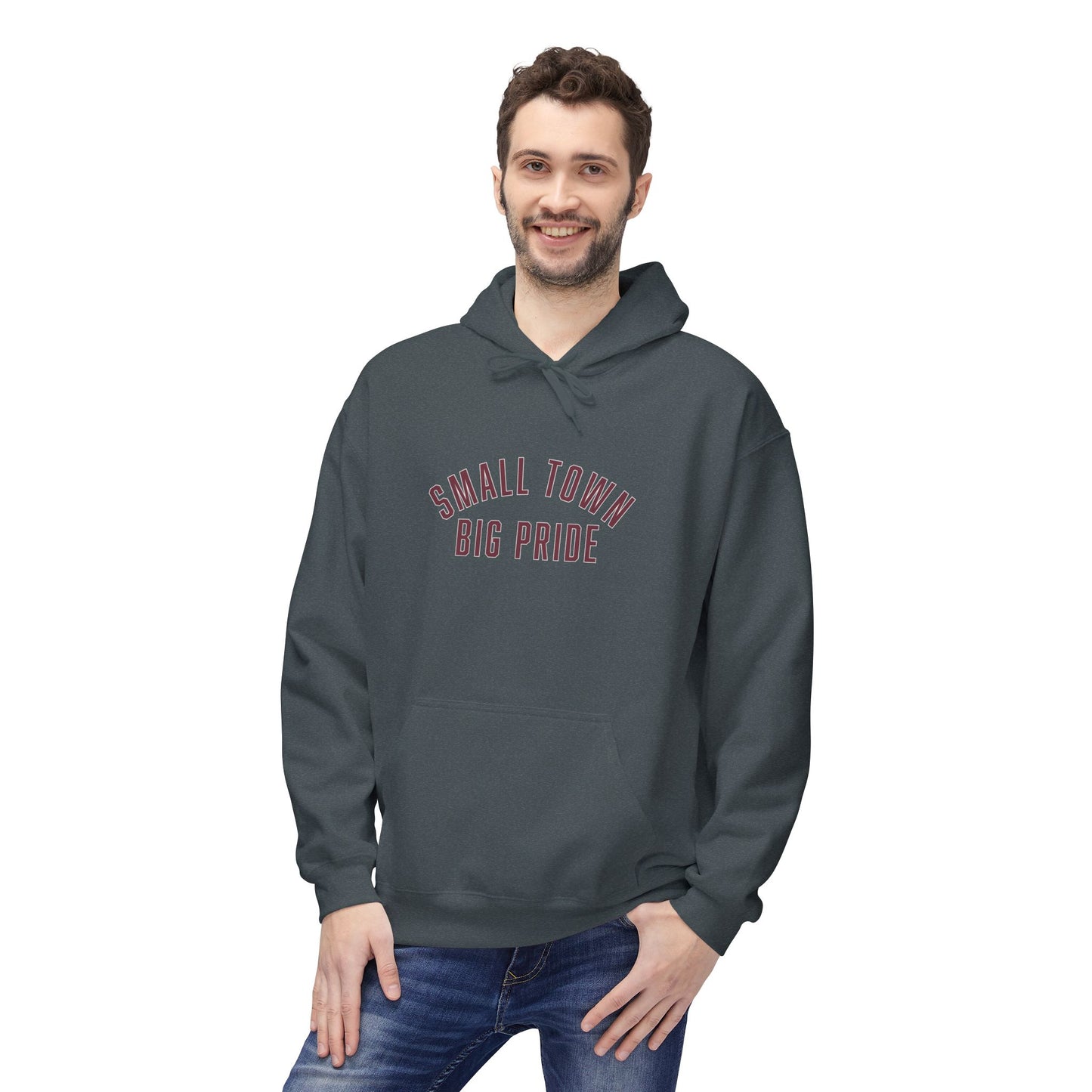 Custom Town Pride Unisex Hoodie – [Town Name] Strong, [Town Colors] Nation & More
