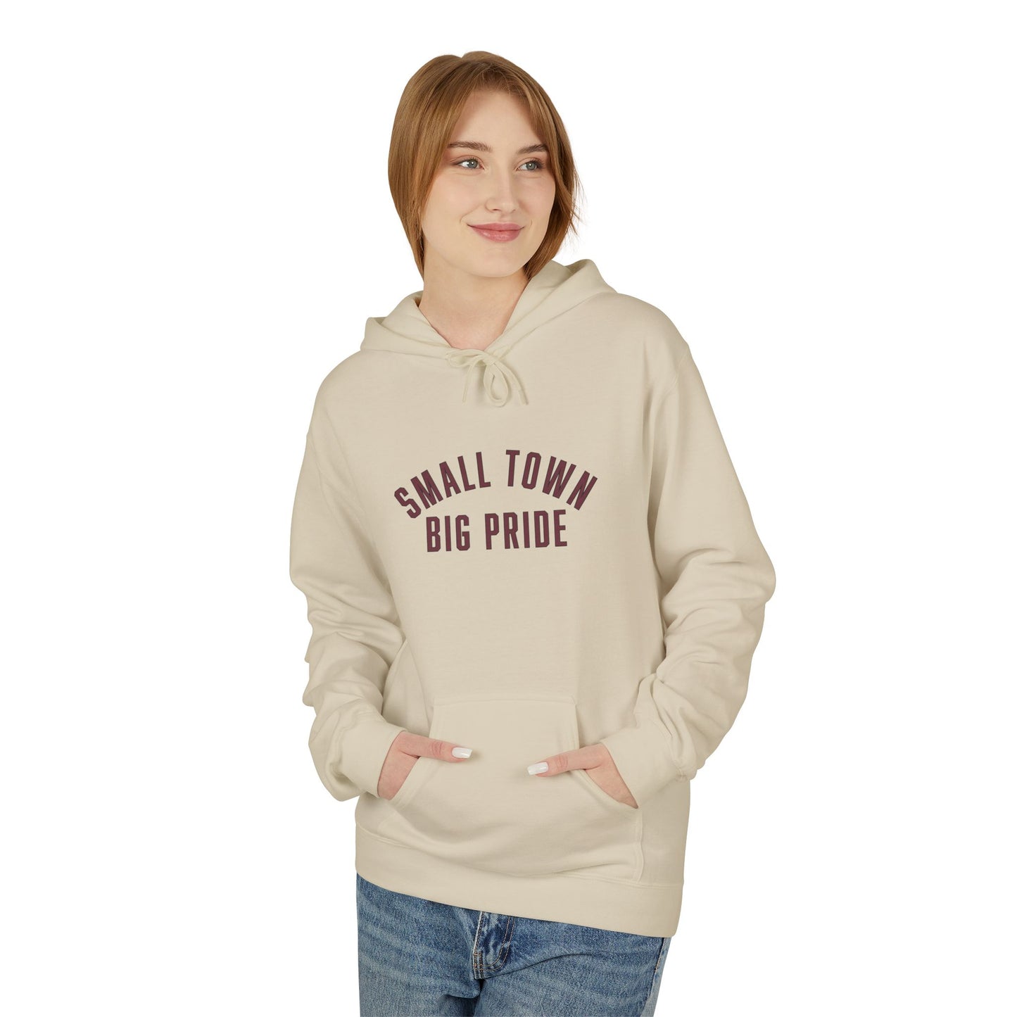 Custom Town Pride Unisex Hoodie – [Town Name] Strong, [Town Colors] Nation & More
