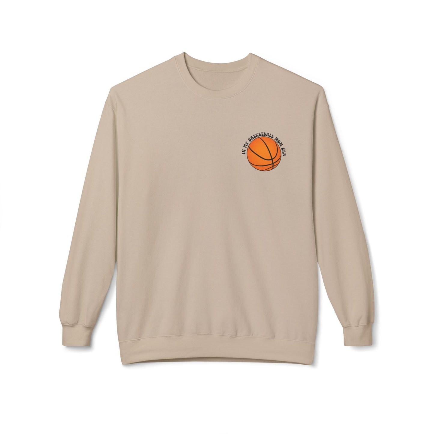 In My Basketball Mom Era Sweatshirt – Customizable Basketball Mom Crewneck