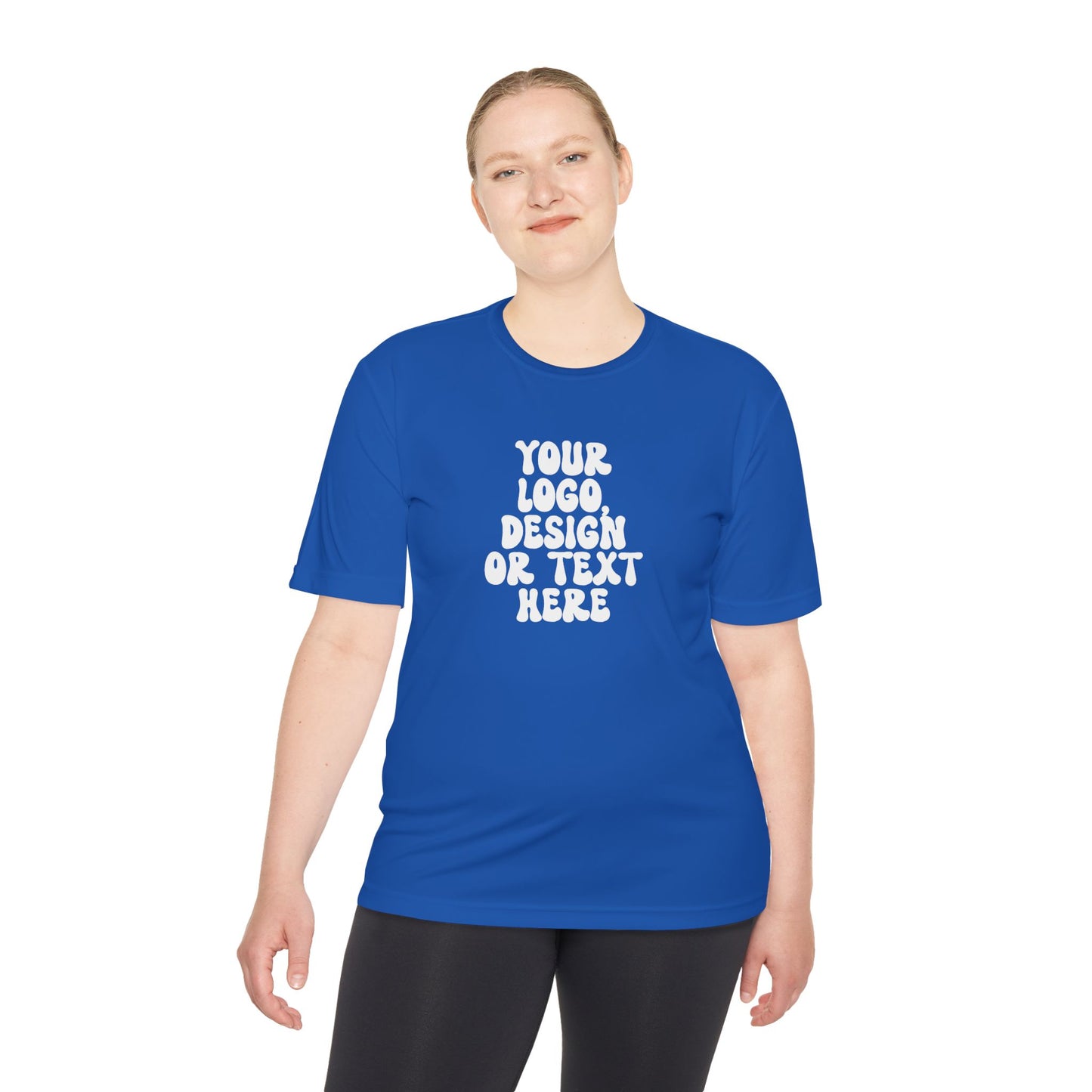 CUSTOM Text, Design or Logo -  Sport-Tek Moisture Wicking Competitor Tee (Adult)