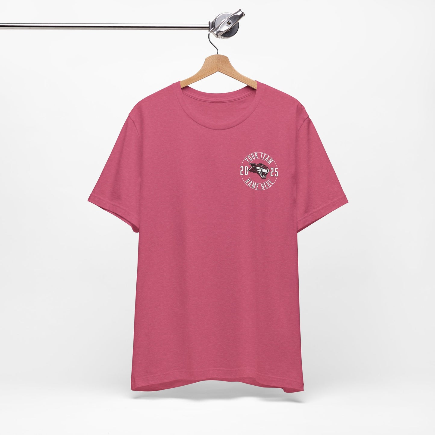 Custom Team T-Shirt – Add Team Name, Player Number &/or Name