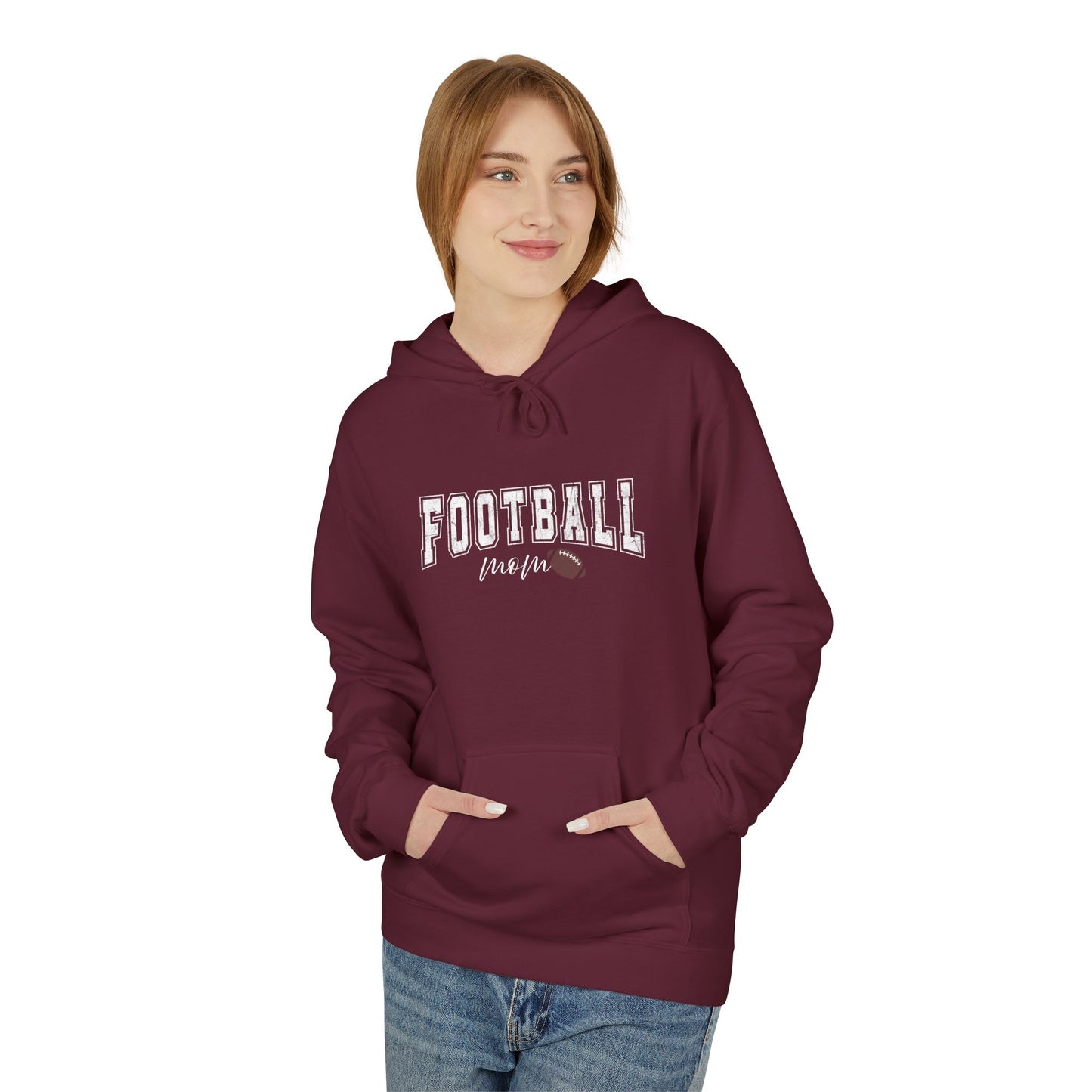 Football Mom Hoodie – Cozy Game Day Sweatshirt for Proud Moms