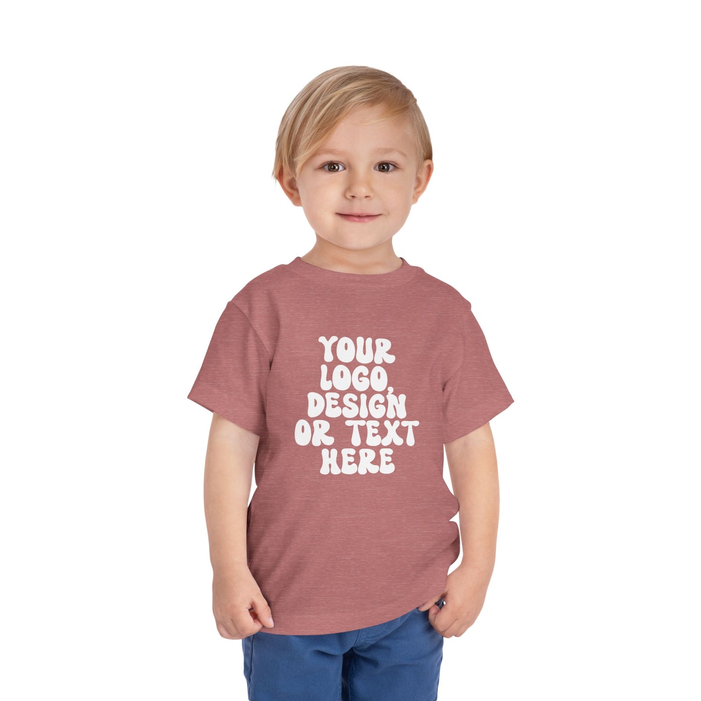 CUSTOM Text, Design or Logo - Unisex T-Shirt (Toddler)