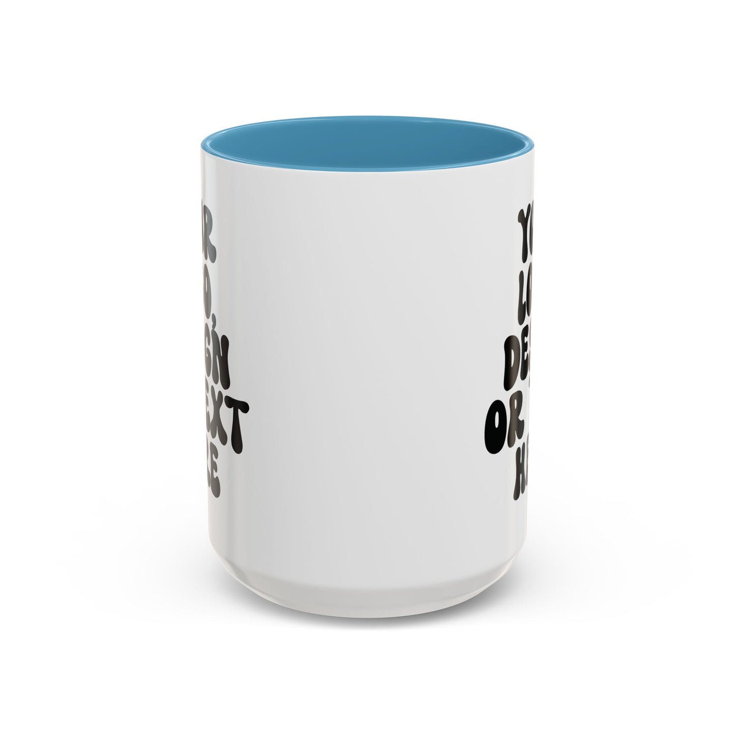 Custom Accent Mug – Personalized Text, Logo, or Design Coffee Cup