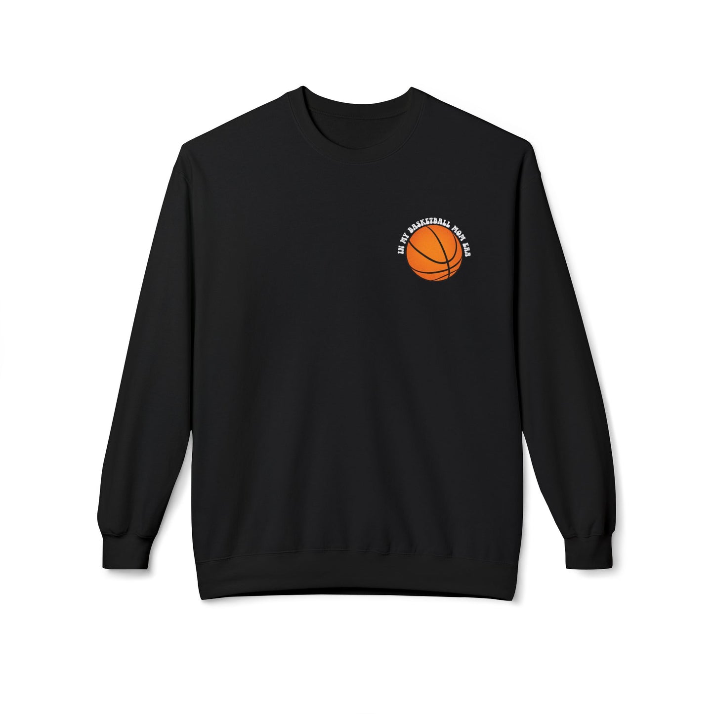 In My Basketball Mom Era Sweatshirt – Customizable Basketball Mom Crewneck