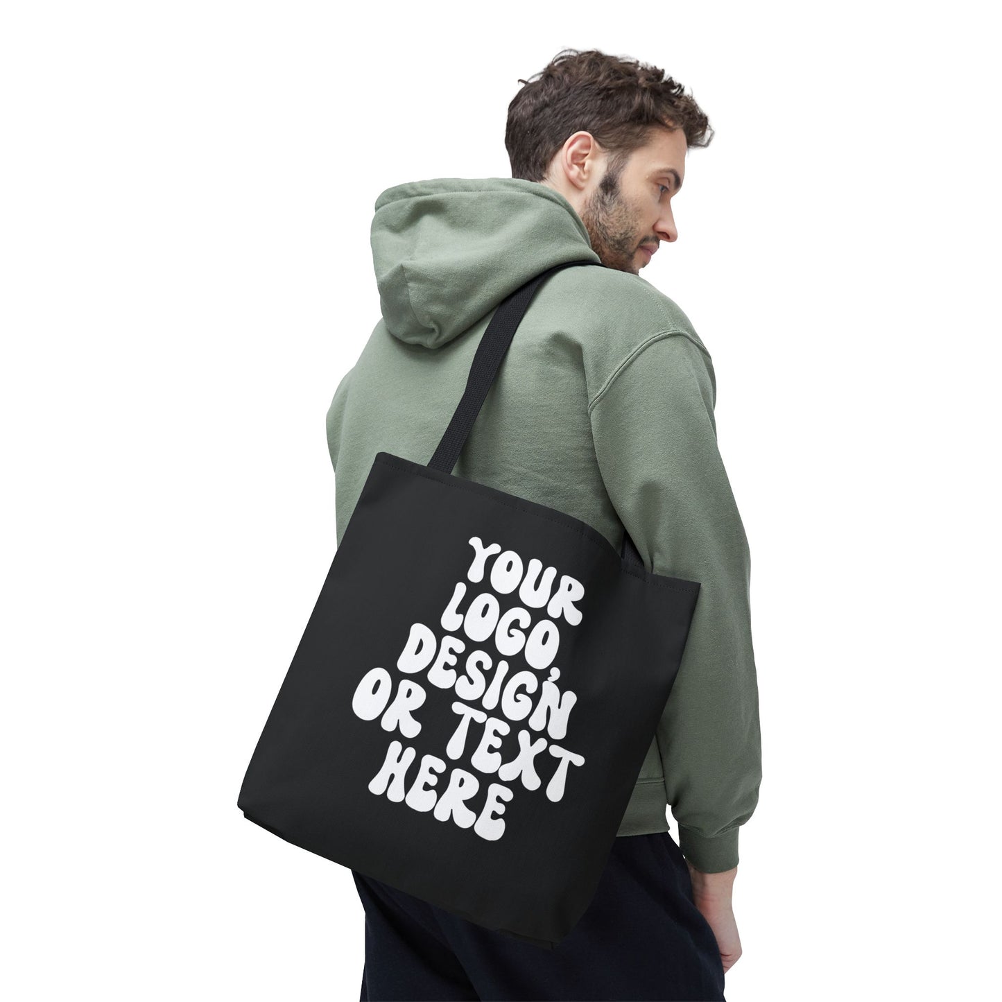 Custom Tote Bag - Add Text, Design or Logo