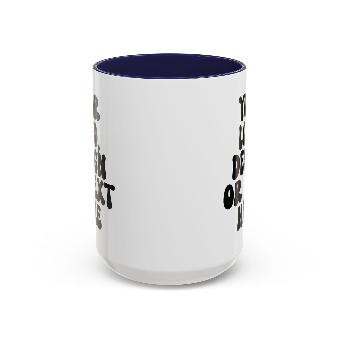 Custom Accent Mug – Personalized Text, Logo, or Design Coffee Cup