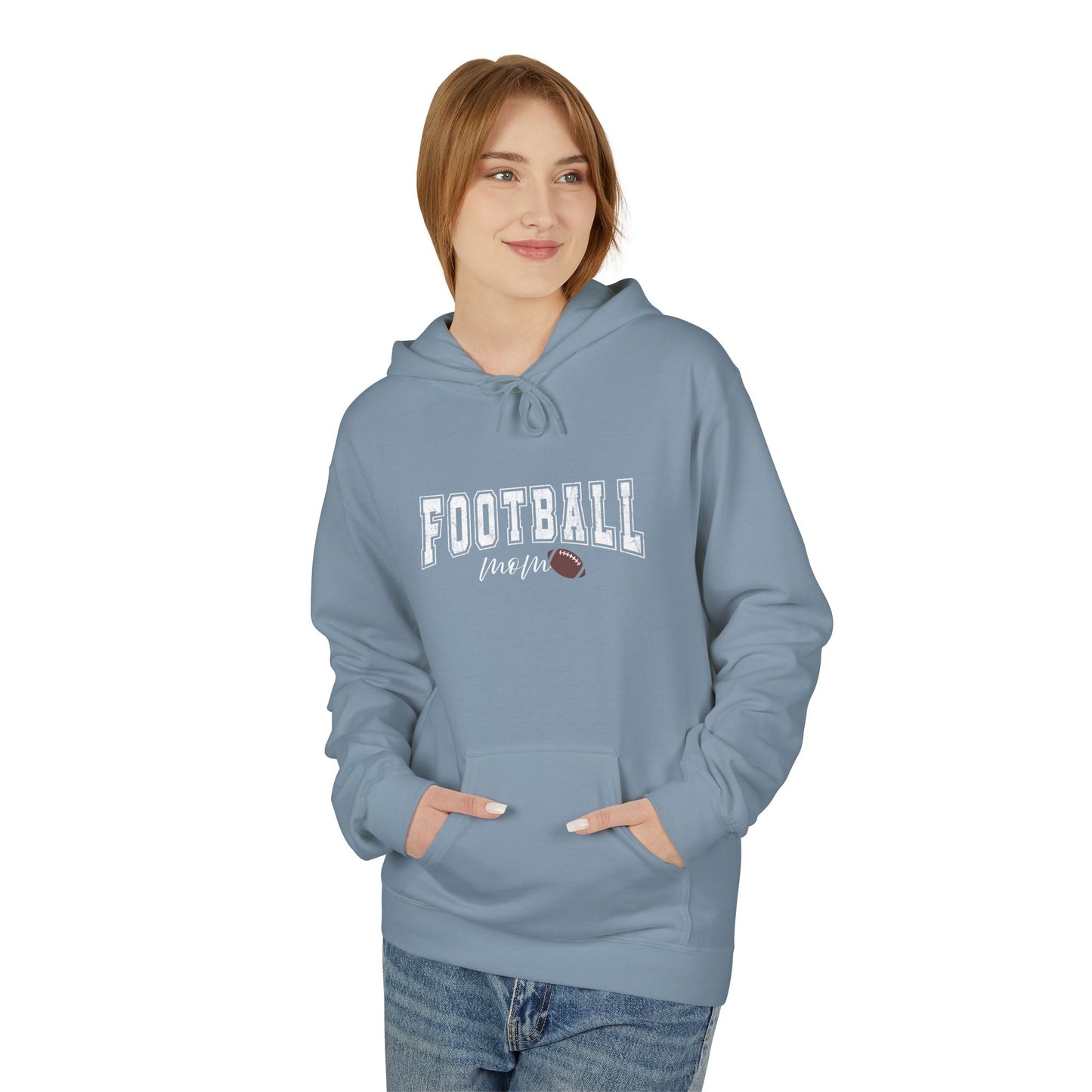 Football Mom Hoodie – Cozy Game Day Sweatshirt for Proud Moms