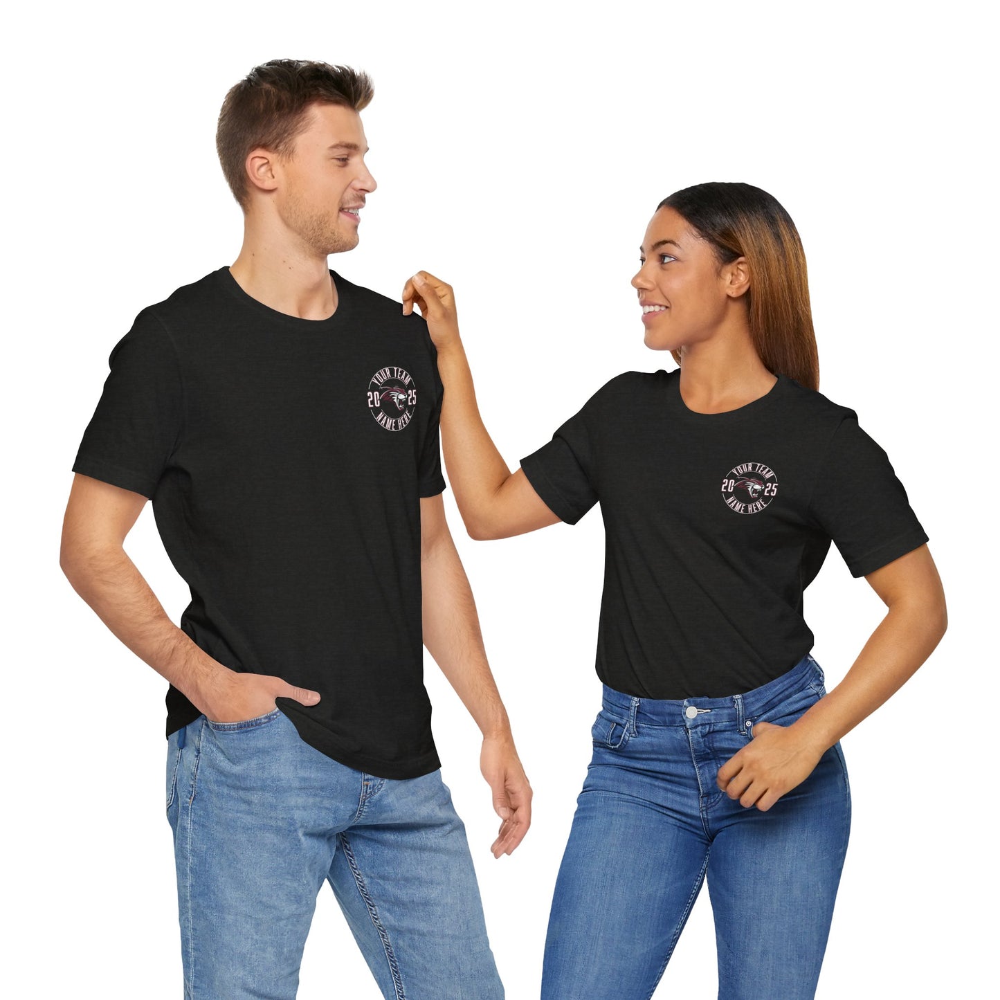 Custom Team T-Shirt – Add Team Name, Player Number &/or Name