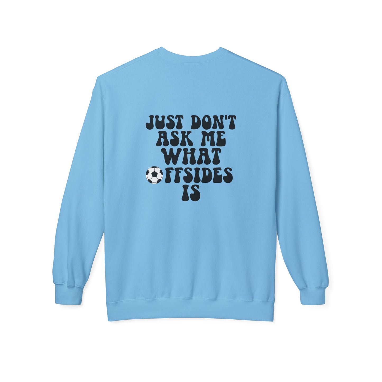 In My Soccer Mom Era Sweatshirt – Funny Soccer Mom Crewneck with Back Print
